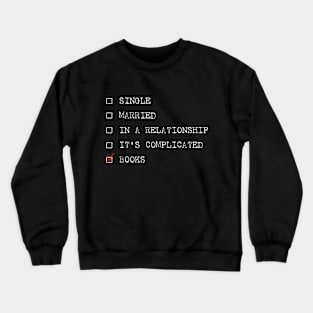 I Love Books Crewneck Sweatshirt